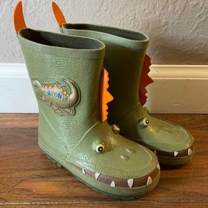 Kidorable Dinosaur Boots Wellies 7